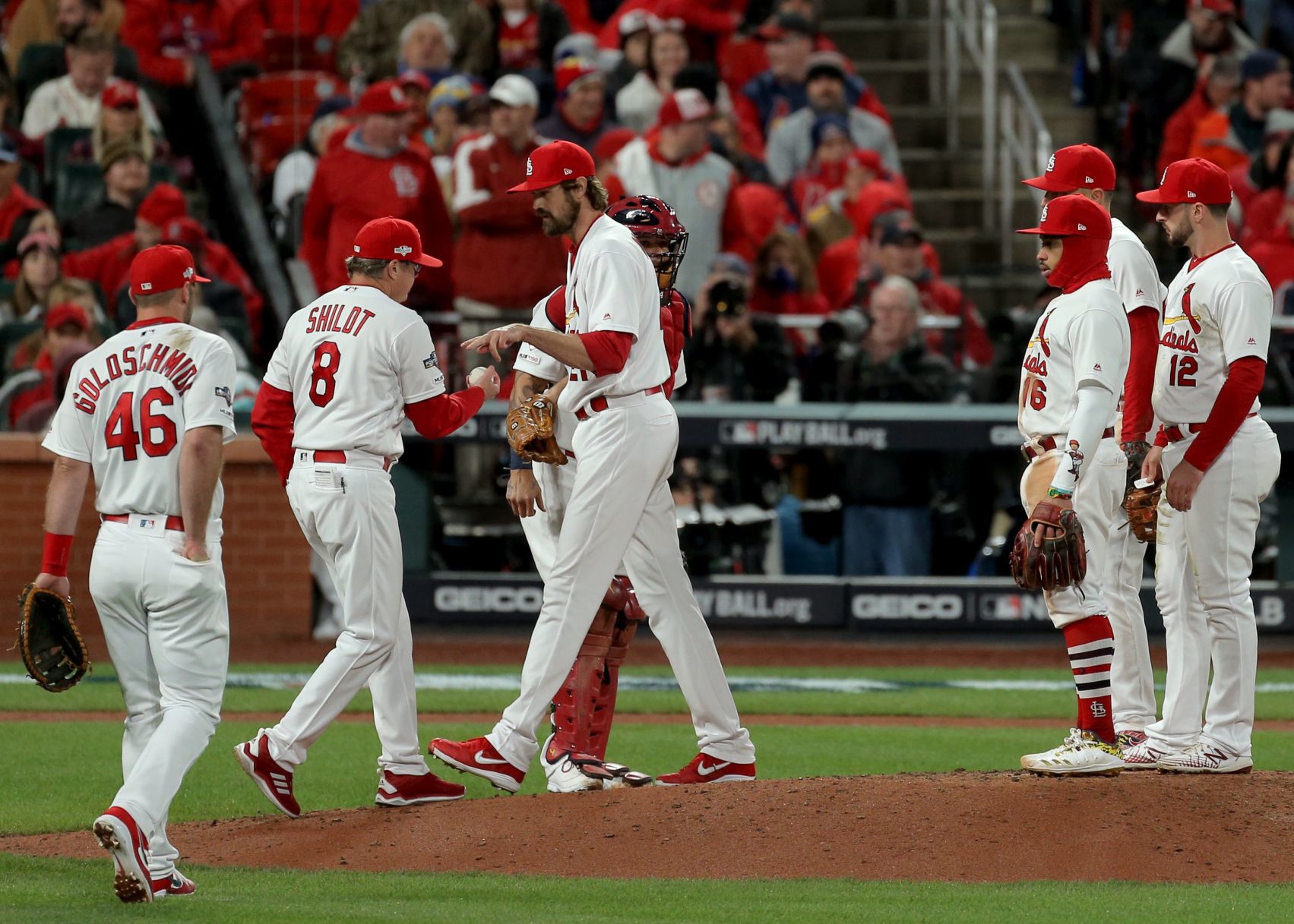 St. Louis Cardinals v. Washington Nationals in NLCS Game 1